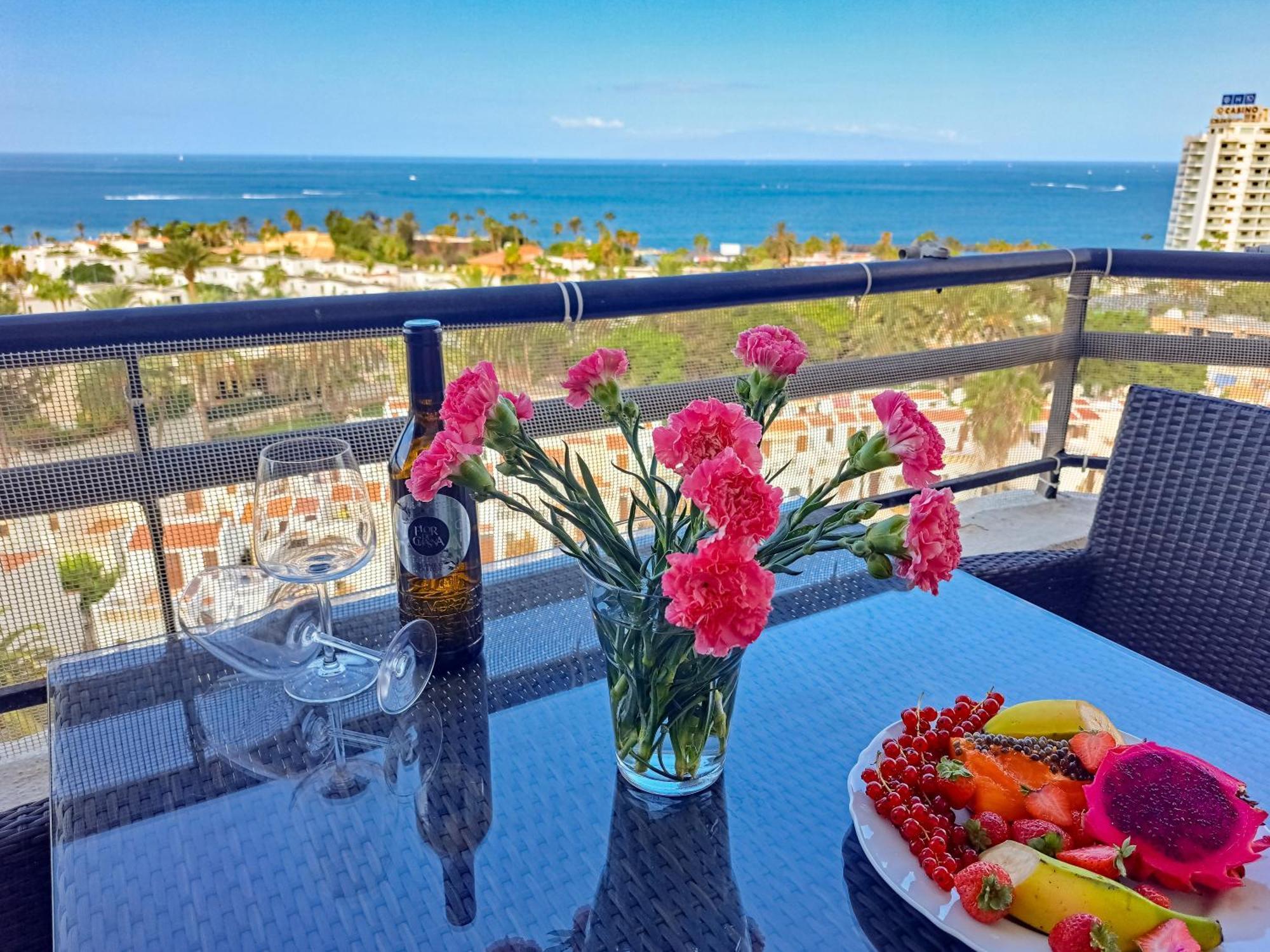 Cozy Ocean And La Gomera View Appartment プラヤ・デ・ラス・アメリカス エクステリア 写真